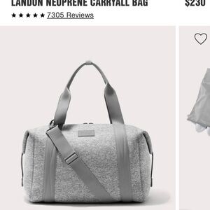 Landon Neoprene Carryall Bag - Gray